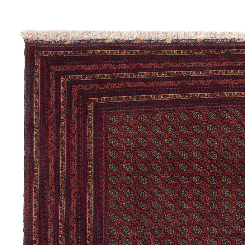 Afghan Rug - Royal - 295 x 206 cm - dark red