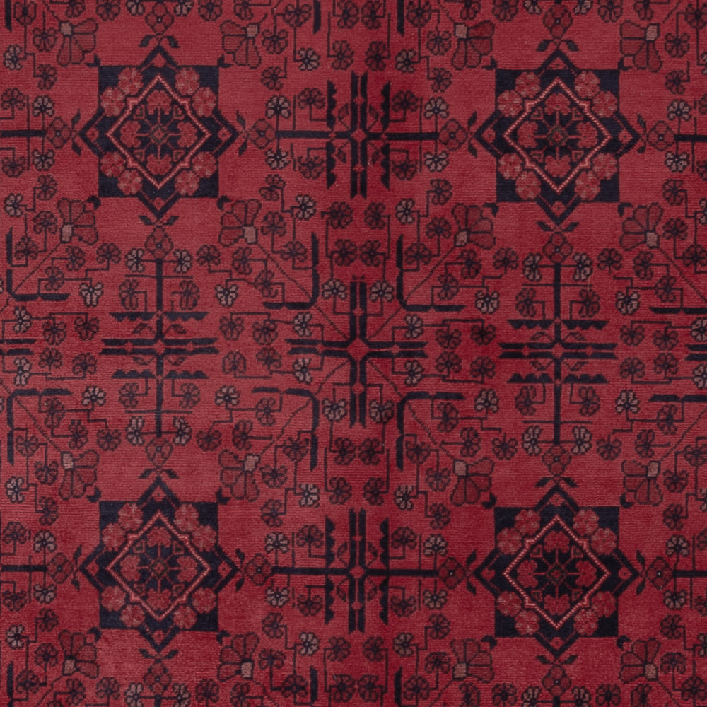 Afghan Rug - Royal - 297 x 200 cm - dark red