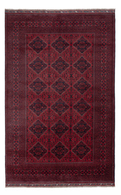 Afghan Rug - Kunduz - 324 x 202 cm - dark red