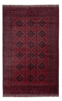 Afghan Rug - Kunduz - 324 x 202 cm - dark red