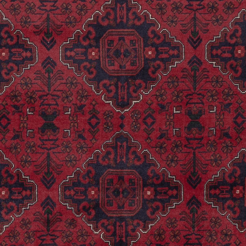 Afghan Rug - Kunduz - 324 x 202 cm - dark red