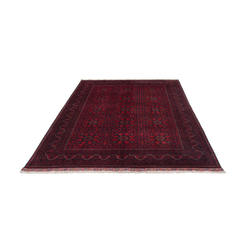Afghan Rug - Kunduz - 300 x 202 cm - dark red