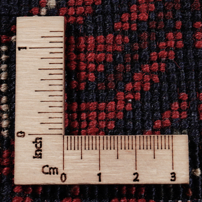 Afghan Rug - Kunduz - 300 x 202 cm - dark red