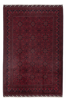 Afghan Rug - Kunduz - 300 x 197 cm - dark red