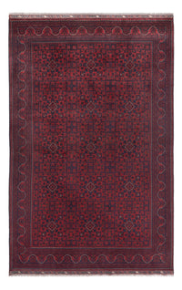 Afghan Rug - Kunduz - 307 x 197 cm - dark red
