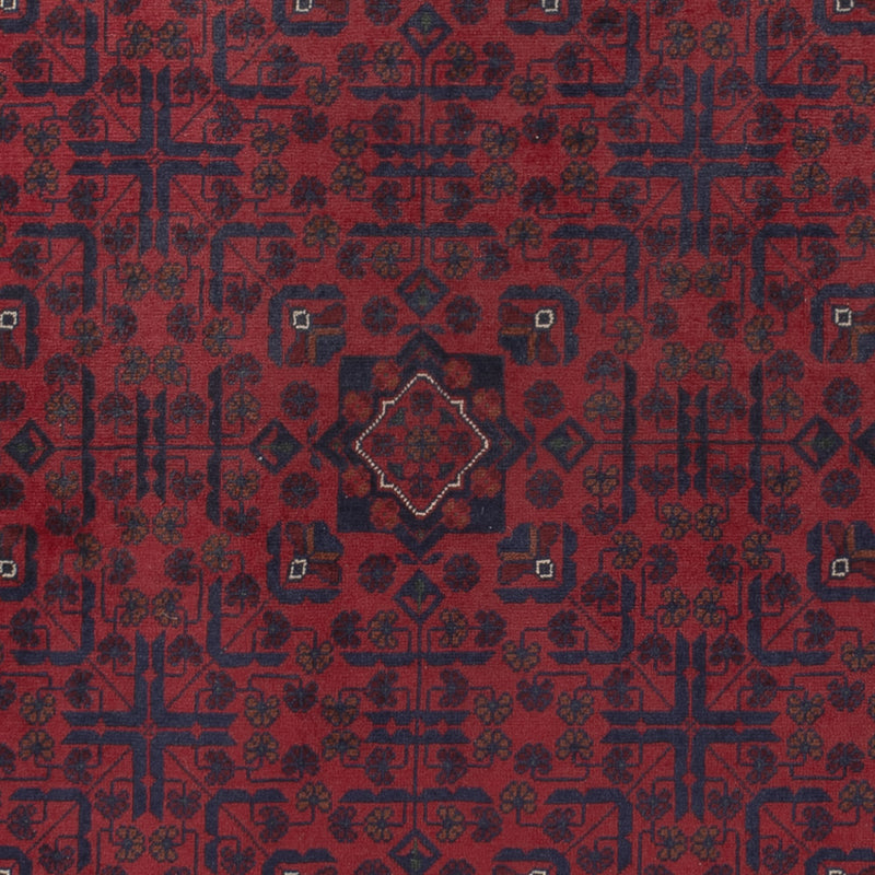 Afghan Rug - Kunduz - 307 x 197 cm - dark red