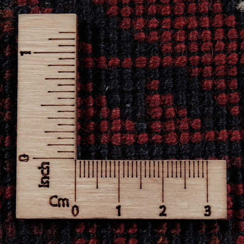 Afghan Rug - Kunduz - 307 x 197 cm - dark red