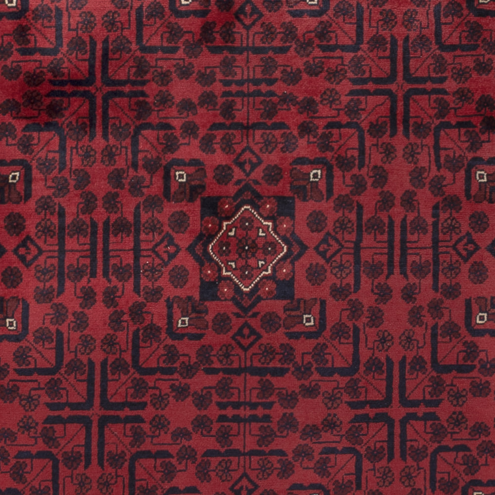 Afghan Teppich - Kunduz - 285 x 197 cm - dunkelrot