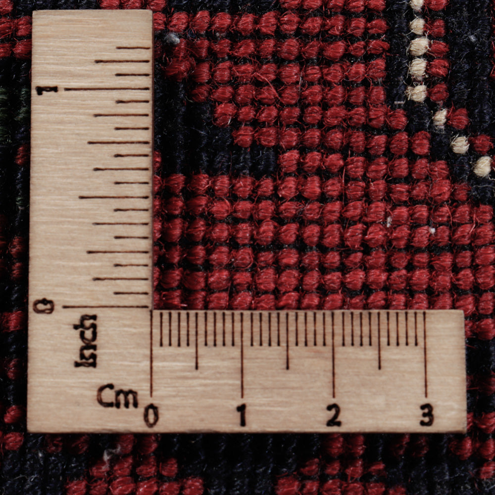 Afghan Teppich - Kunduz - 292 x 203 cm - dunkelrot