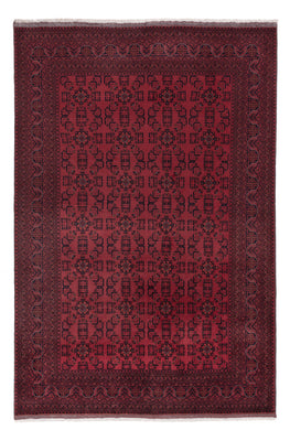 Afghan Rug - Royal - 290 x 197 cm - dark red