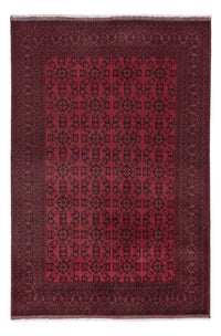 Afghan Rug - Royal - 290 x 197 cm - dark red