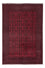 Afghan Rug - Royal - 290 x 197 cm - dark red