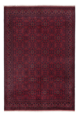 Afghan Rug - Royal - 289 x 200 cm - dark red