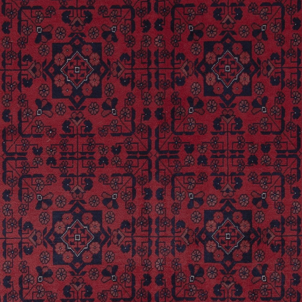 Afghan Rug - Royal - 289 x 198 cm - dark red