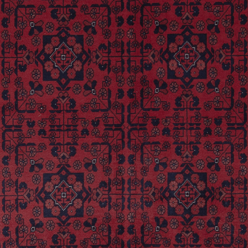 Afghan Rug - Royal - 289 x 198 cm - dark red