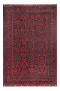 Afghan Rug - Kunduz - 295 x 197 cm - dark red