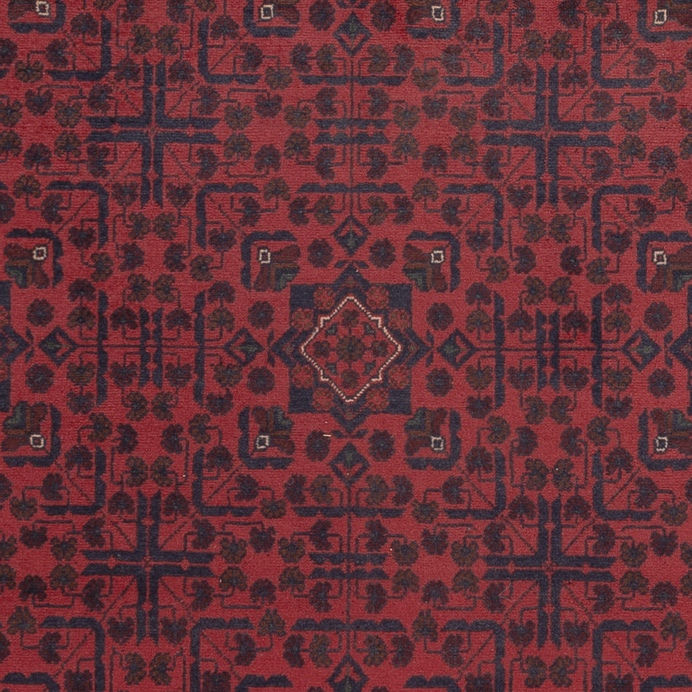 Afghan Rug - Kunduz - 295 x 197 cm - dark red
