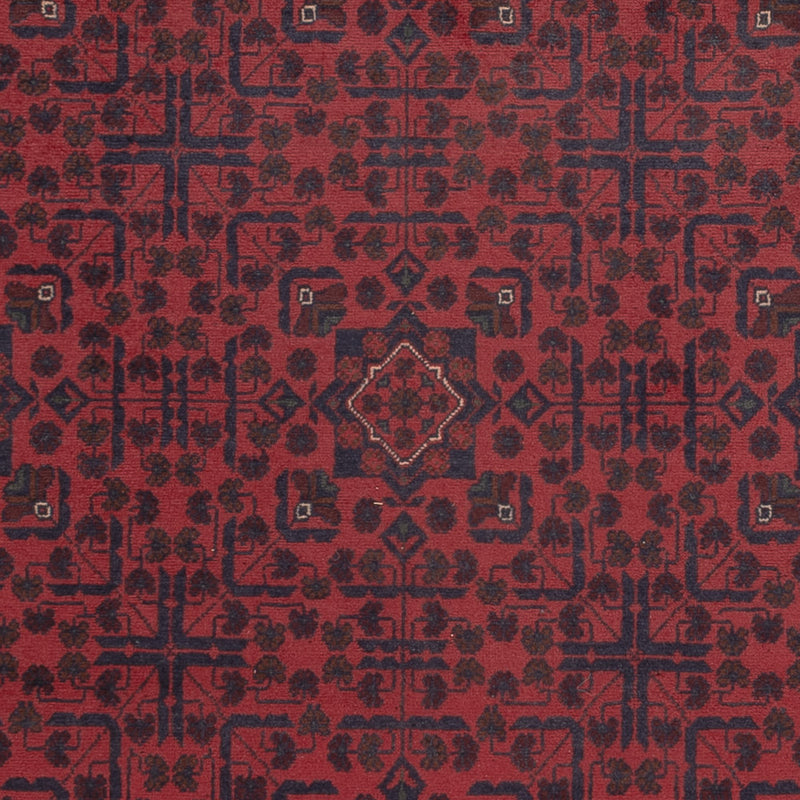 Afghan Rug - Kunduz - 295 x 197 cm - dark red