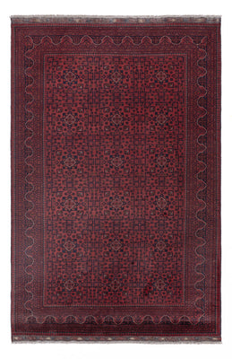 Afghan Rug - Kunduz - 304 x 200 cm - dark red