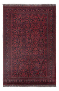 Afghan Rug - Kunduz - 304 x 200 cm - dark red