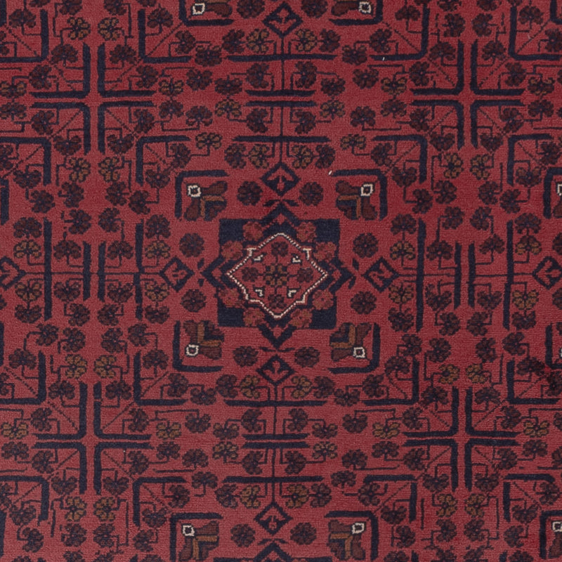 Afghan Rug - Kunduz - 304 x 200 cm - dark red