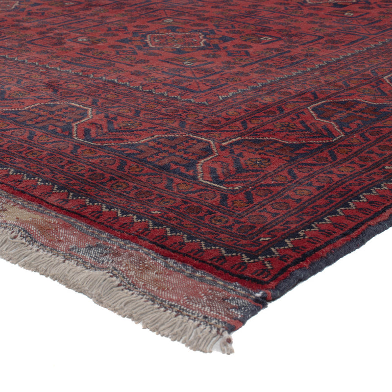 Afghan Rug - Kunduz - 304 x 200 cm - dark red