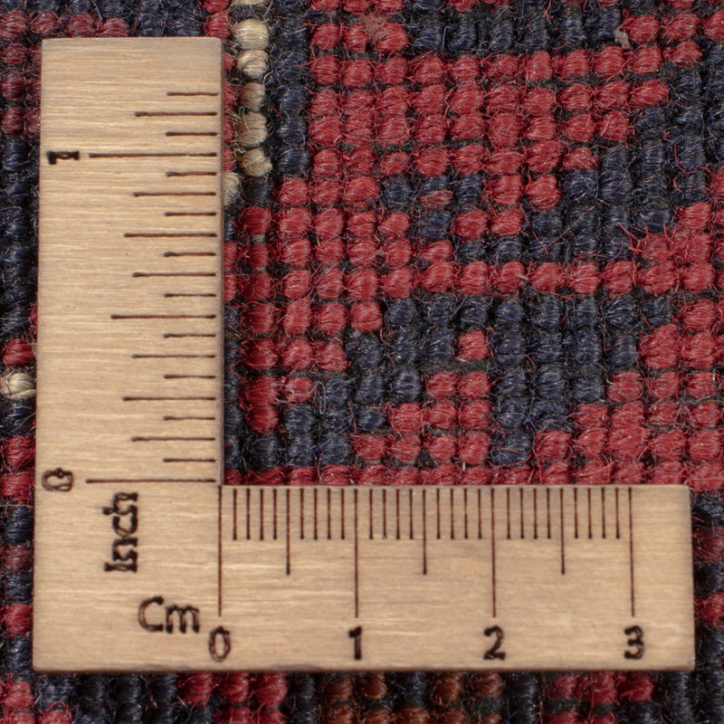 Afghan Rug - Kunduz - 304 x 200 cm - dark red