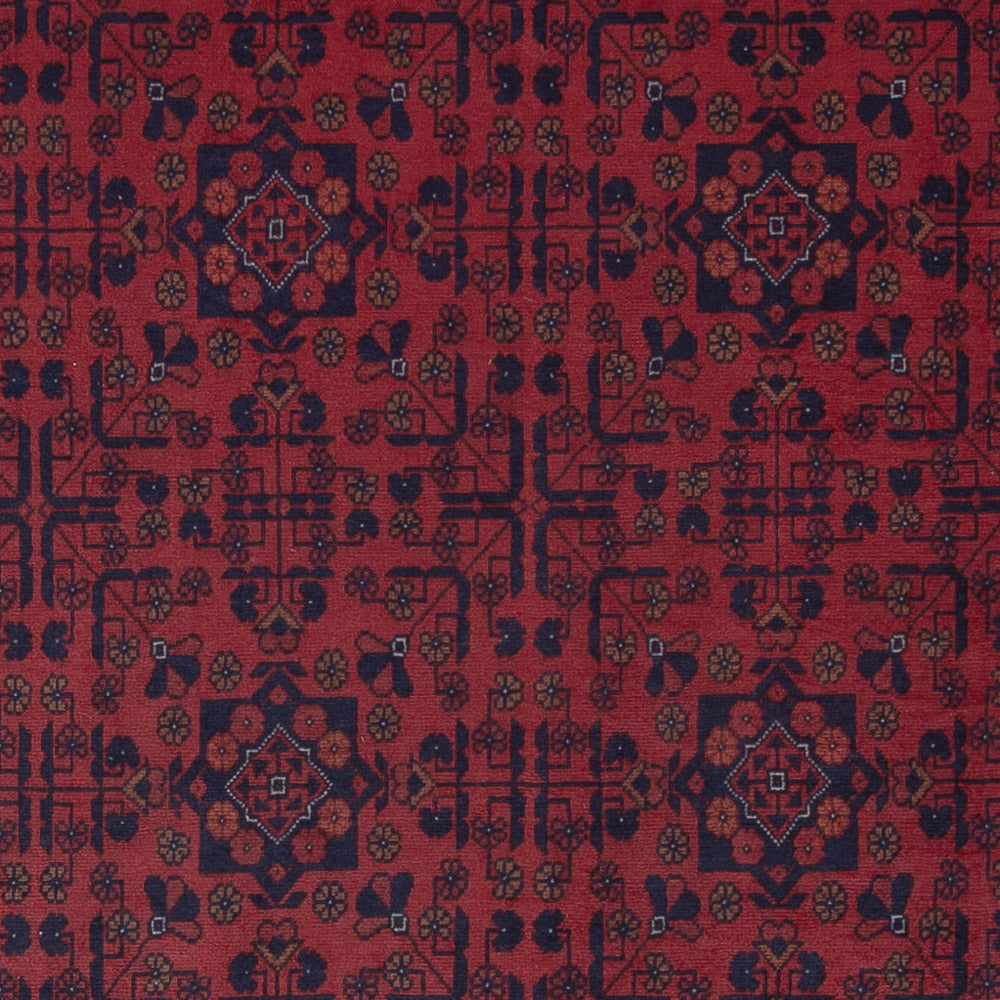 Afghan Rug - Royal - 290 x 201 cm - dark red
