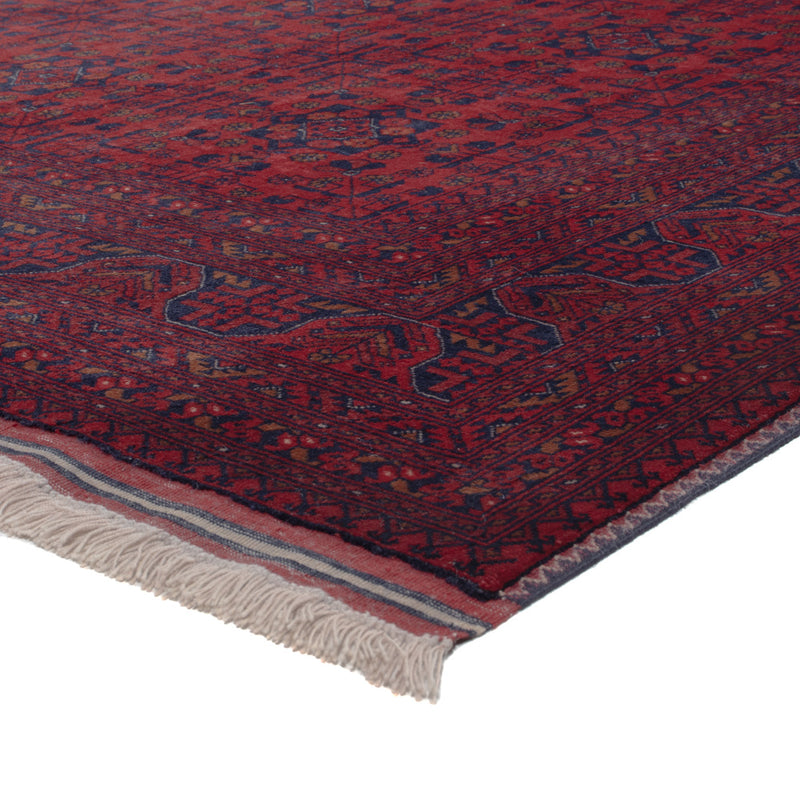 Afghan Rug - Royal - 290 x 201 cm - dark red