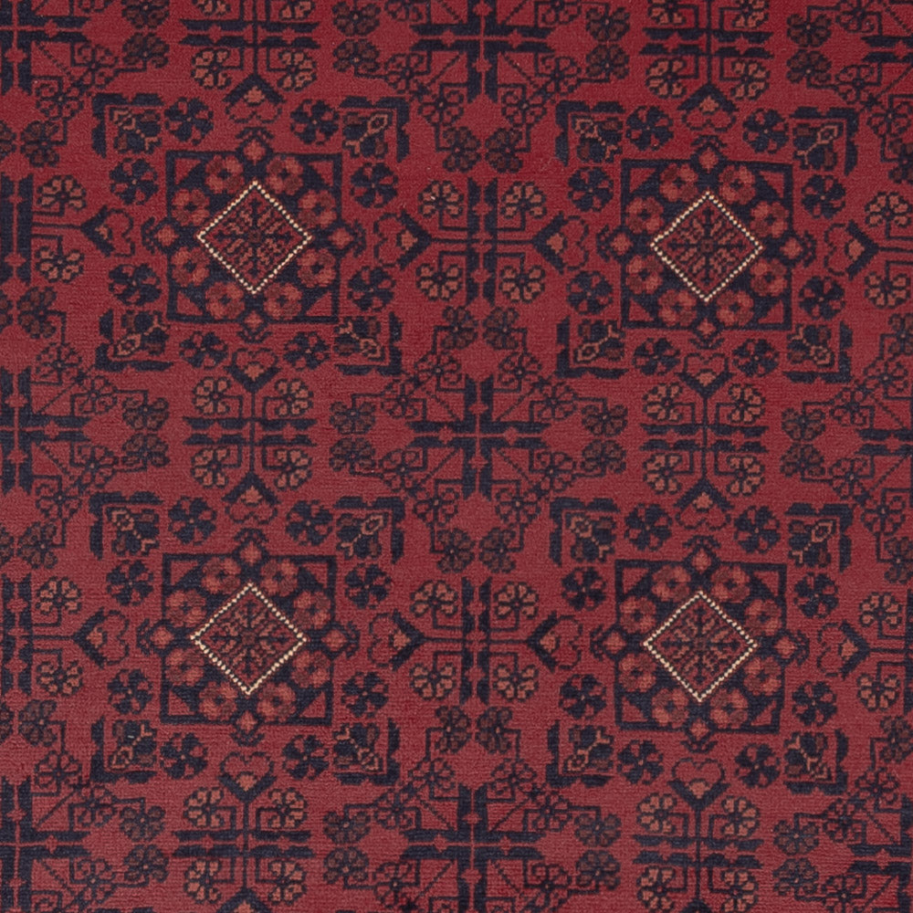 Afghan Rug - Kunduz - 306 x 200 cm - dark red