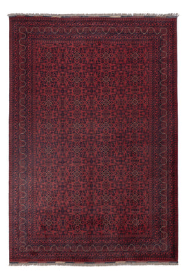 Afghan Rug - Kunduz - 297 x 208 cm - dark red