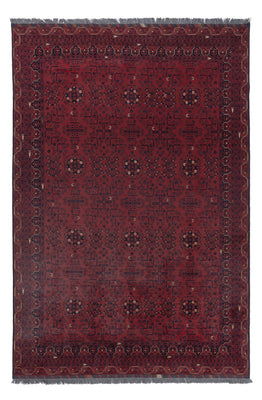 Afghan Rug - Kunduz - 287 x 194 cm - dark red