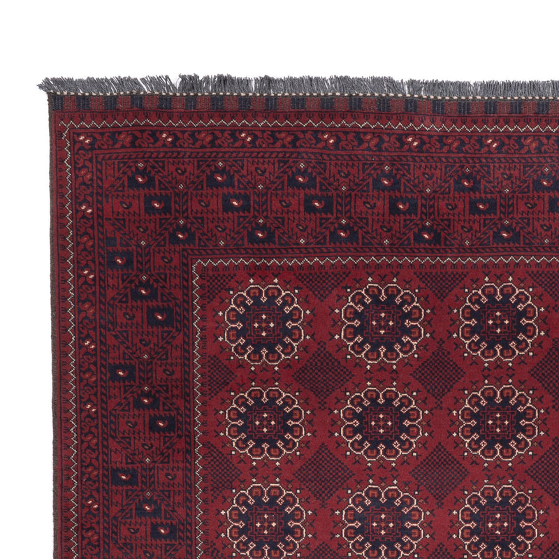Afghan Rug - Kunduz - 283 x 199 cm - dark red