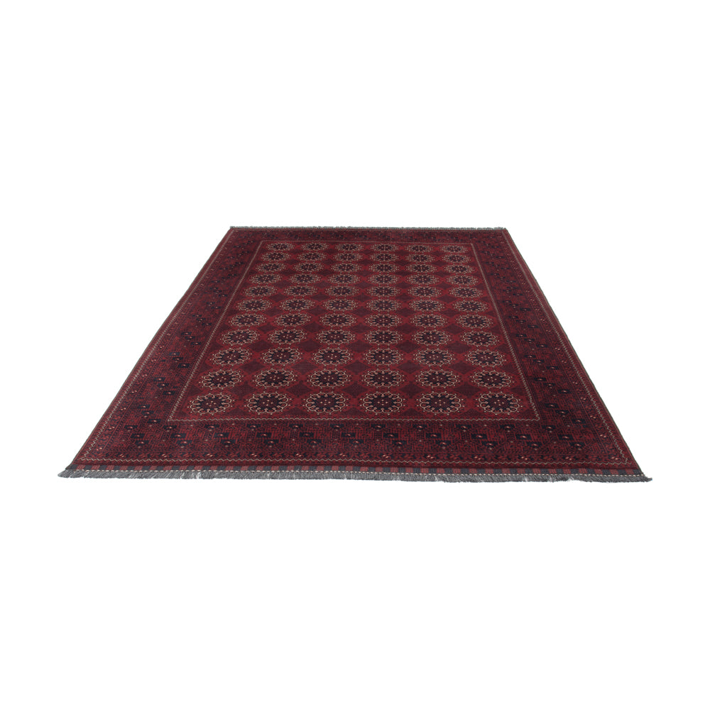 Afghan Rug - Kunduz - 283 x 199 cm - dark red