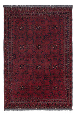 Afghan Rug - Kunduz - 298 x 202 cm - dark red