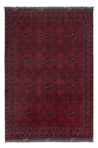 Afghan Rug - Kunduz - 298 x 202 cm - dark red