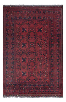 Afghan Rug - Kunduz - 300 x 204 cm - dark red