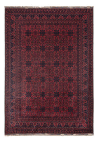 Afghan Rug - Royal - 294 x 209 cm - dark red