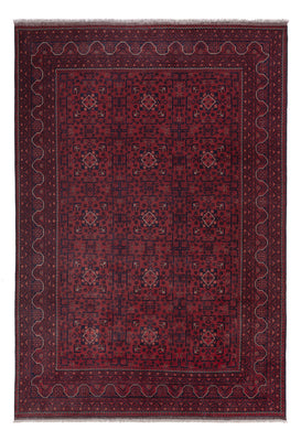 Afghan Rug - Kunduz - 290 x 195 cm - dark red