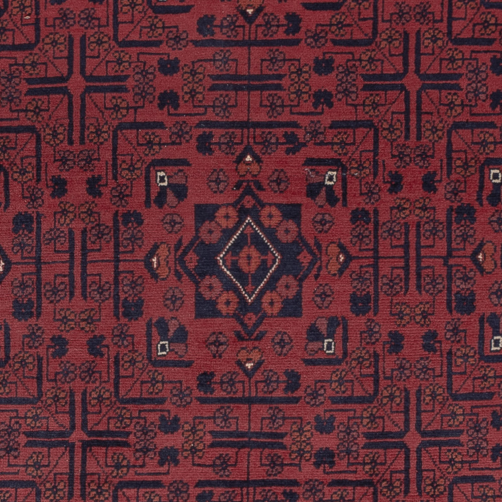 Afghan Rug - Kunduz - 289 x 195 cm - dark red