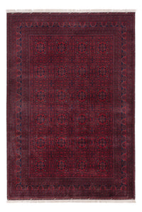 Afghan Rug - Royal - 286 x 202 cm - dark red
