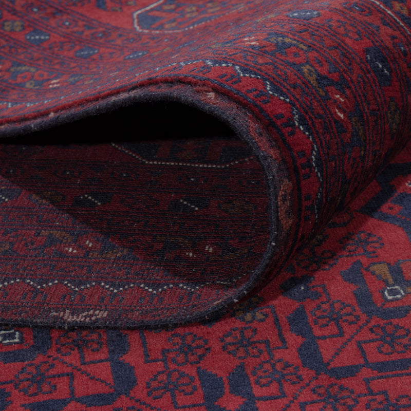 Afghan Rug - Royal - 286 x 202 cm - dark red