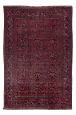 Afghan Rug - Kunduz - 289 x 199 cm - dark red