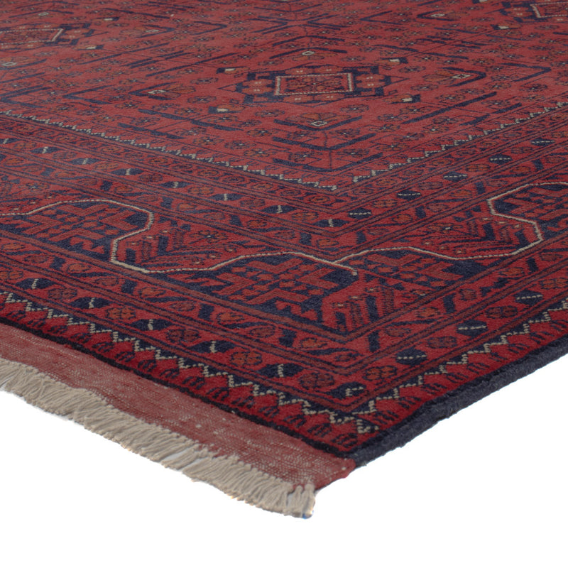 Afghan Rug - Kunduz - 299 x 196 cm - dark red
