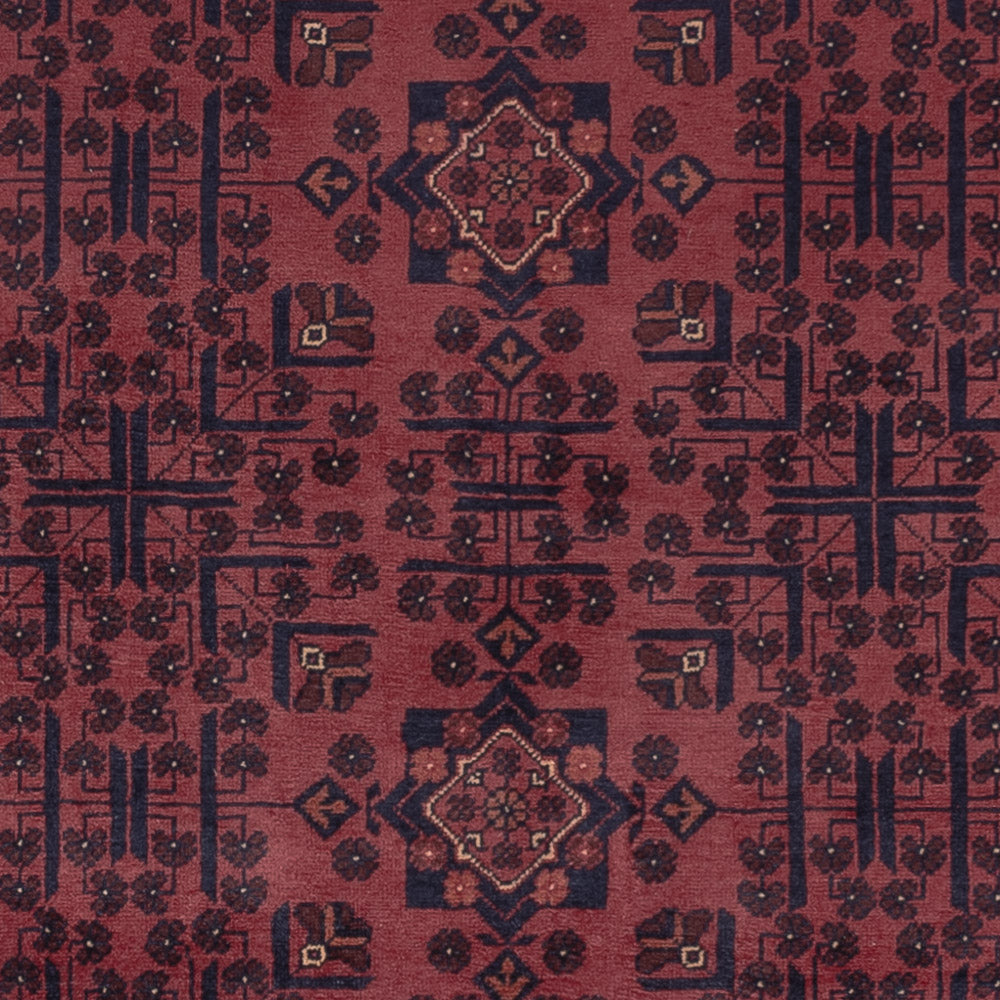 Afghan Rug - Kunduz - 295 x 200 cm - dark red