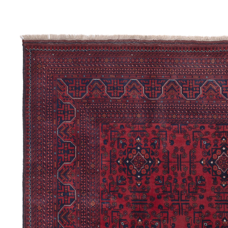 Afghan Rug - Royal - 303 x 194 cm - dark red