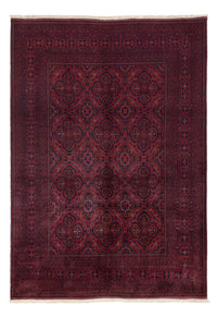 Afghan Rug - Royal - 292 x 202 cm - dark red