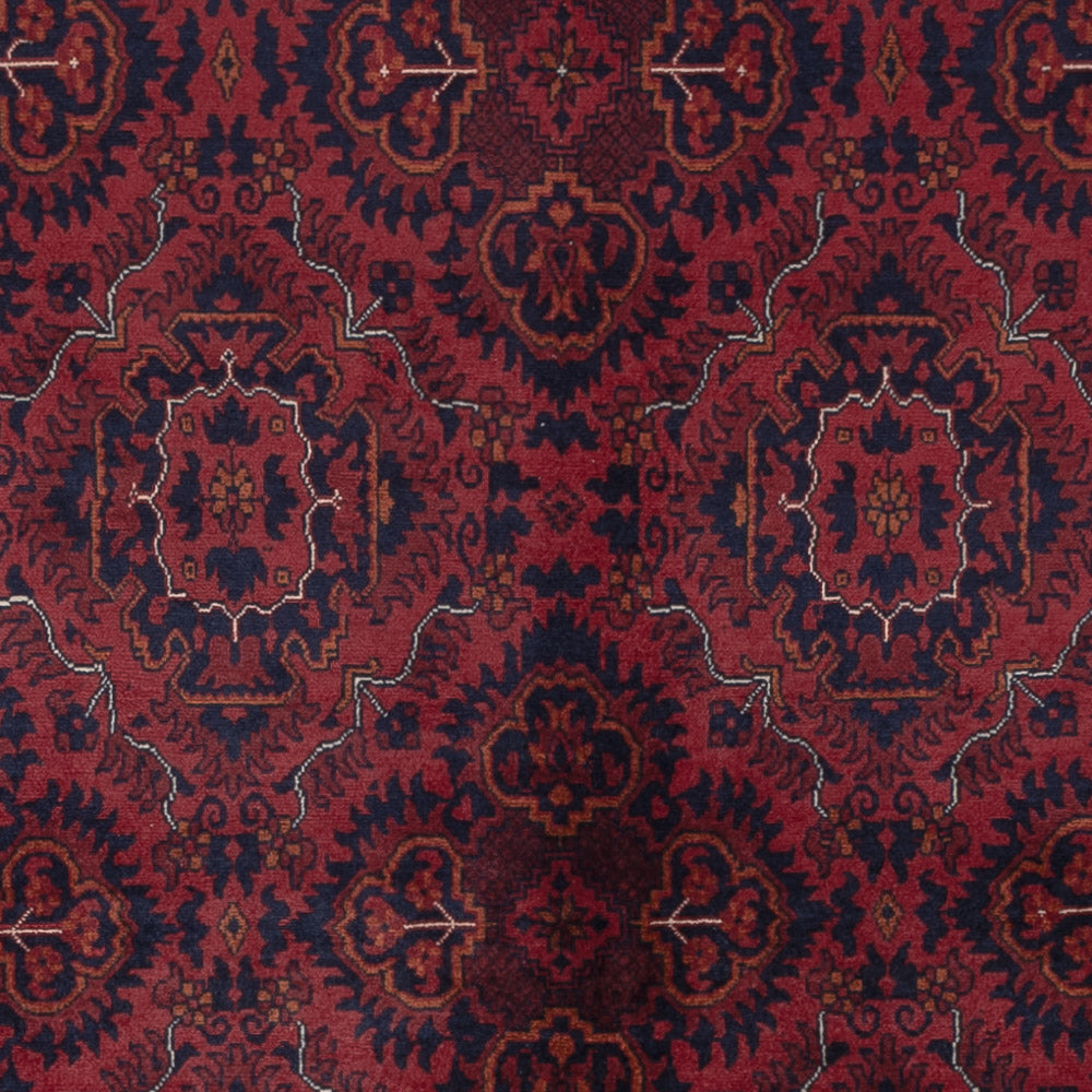 Afghan Rug - Royal - 292 x 202 cm - dark red