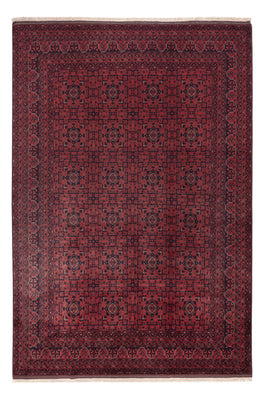 Afghan Rug - Royal - 294 x 199 cm - dark red