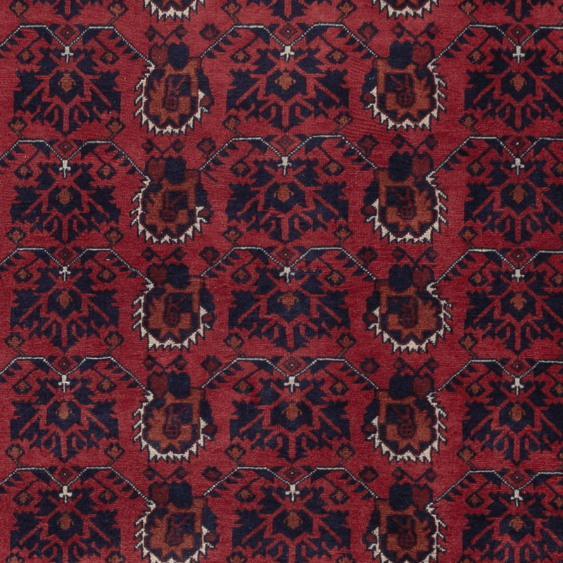 Afghan Rug - Royal - 288 x 200 cm - dark red